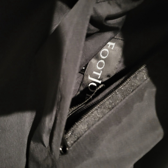 FootJoy Golf 1/4 Snap Black Pullover Windbreaker Sleeveless Vest Men’s Size XL. - Picture 14 of 14